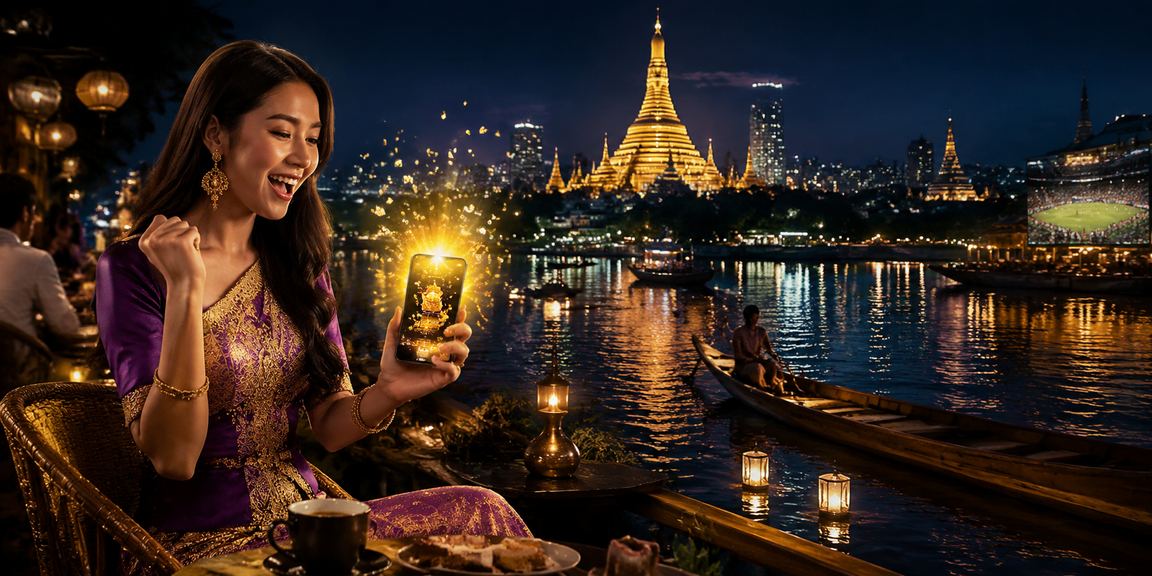 ရန်ကုန်မြို့ ရွှေတိဂုံ ဘုရားရှိခိုးပြုနေသောသူများ